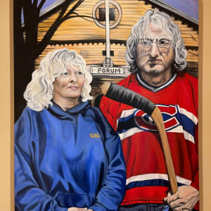 Canadiens Gothic by Brandy Saturley
