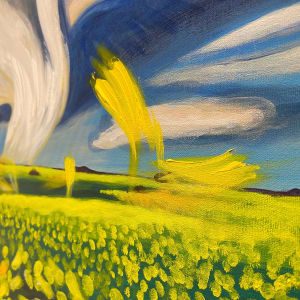 Prairie Flight by Brandy Saturley 