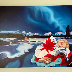 Under A Borealis Sky by Brandy Saturley 