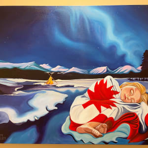 Under A Borealis Sky by Brandy Saturley 