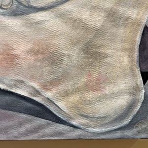 Rubber & Bone (Canadian still life) by Brandy Saturley 