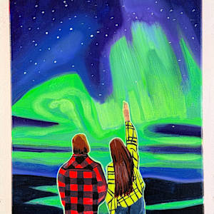 You and Me and Dancing Skies by Brandy Saturley