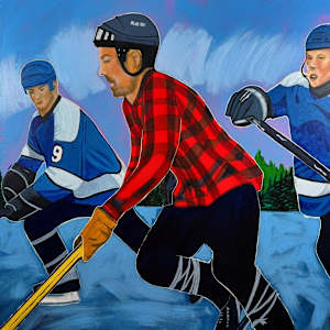 Pushing the Puck by Brandy Saturley, Image 5.