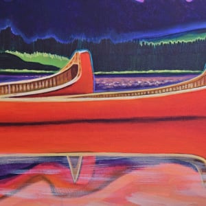 Vermillion Canoes by Brandy Saturley 