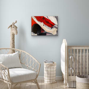 Rubber & Bone (Canadian still life) by Brandy Saturley 