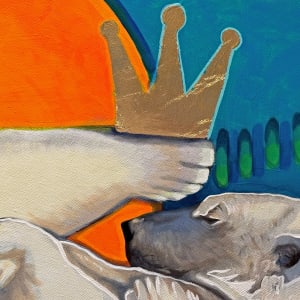 Plow (Yoga Bear) by Brandy Saturley 