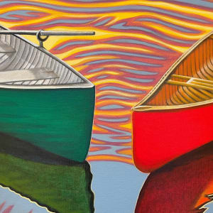 Complementary Canoes by Brandy Saturley 