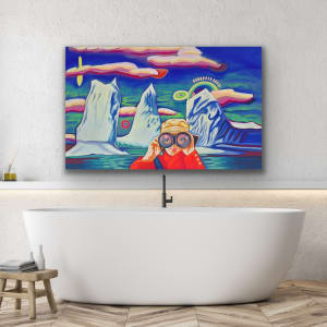 Looking for The Icebergs by Brandy Saturley 