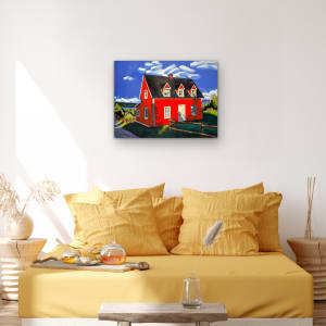 Little Red Saltbox by Brandy Saturley