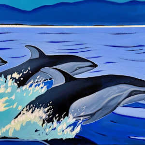 Ultramarine Jazz by Brandy Saturley, Image 1.