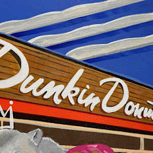 Drunk on Dunkin' by Brandy Saturley 