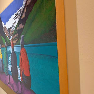 Stare Time at Lake Louise by Brandy Saturley 