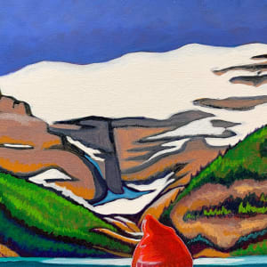 Stare Time at Lake Louise by Brandy Saturley 