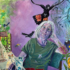 In Conversation with Sylvia by Amanda Rennie, Image 1.