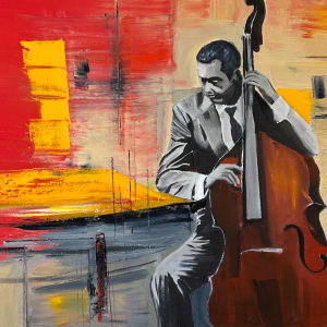 Mr Bass man by Gillian Northmore