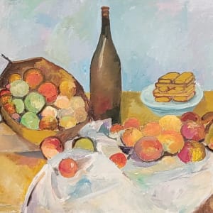 Cezanne  Still Life by Joe Roache 