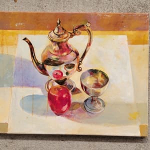 Silver Tea Pot by Joe Roache 