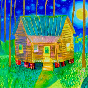 House in the Woods by Joe Roache