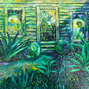 Blue Green House by Joe Roache, Image 1.