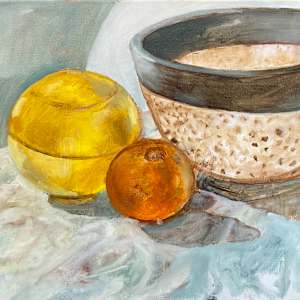 Still Life Bowl by Joe Roache, Image 1.