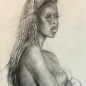 Lady with Locks by Joe Roache, Image 1.