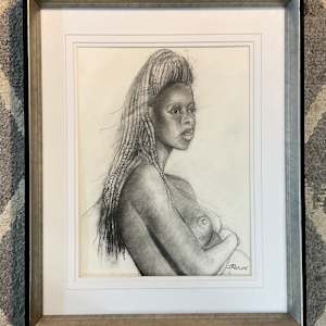 Lady with Locks by Joe Roache 