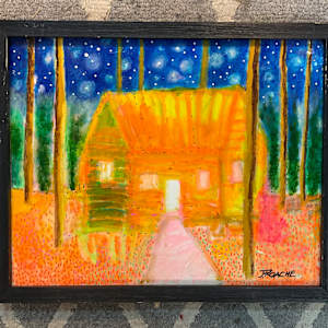 Yellow Orange House by Joe Roache 