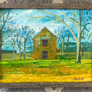 Highway 319 Barn 02 by Joe Roache 