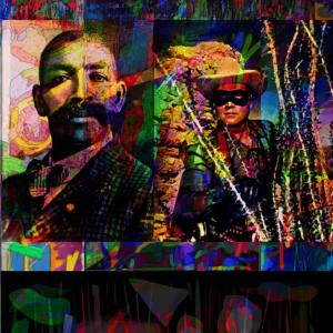 Bass Reeves and the Lone Ranger by Joe Roache