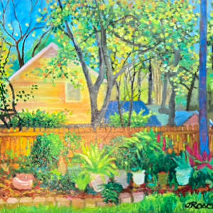 Backyard Orange House by Joe Roache