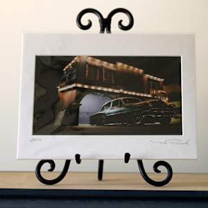 Tales From the East Side by Mark Peacock  Image: Matted Print