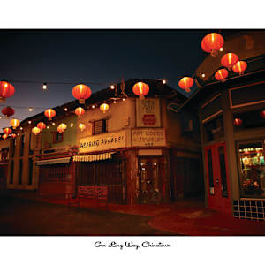 LA in Living Color - 2025 Calendar by Mark Peacock  Image: Chinatown