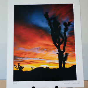 Pipes Canyon Sunrise by Mark Peacock  Image: Signed Matted Print