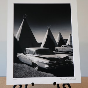 Wigwam Motel - Route 66 by Mark Peacock  Image: Archival photo print and matte 