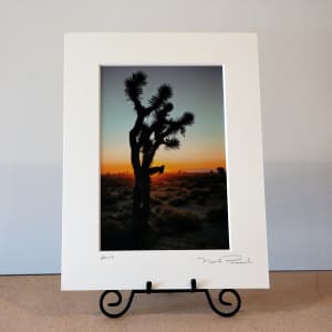 El Mirage Sunrise by Mark Peacock  Image: Archival photograph with matte