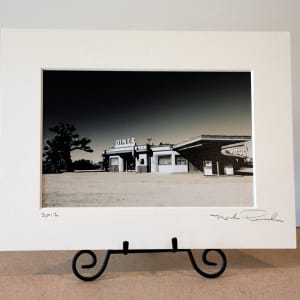 Desert Diner by Mark Peacock  Image: Archival photo print with matte