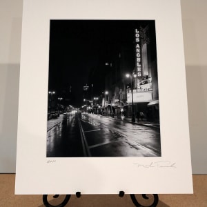 Broadway in the Rain by Mark Peacock  Image: Photograph with matte
