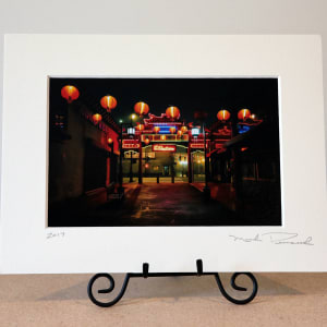 LA's Chinatown by Mark Peacock  Image: Archival photo print with matte