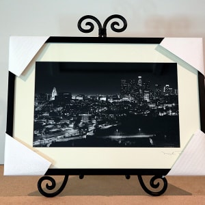 LA's Downtown Core by Mark Peacock  Image: Framed archival photograph 