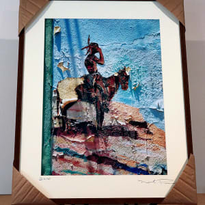 The Indian by Mark Peacock  Image: Framed archival photographic print 