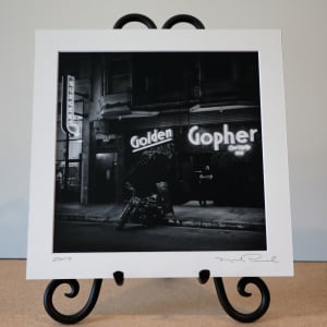 The Golden Gopher by Mark Peacock  Image: Archival photo print with matte