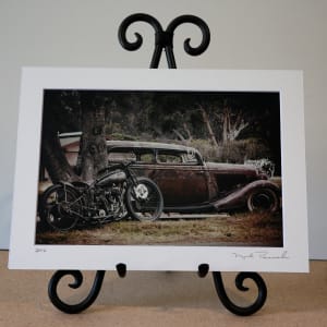 1935 Chevy Sedan by Mark Peacock  Image: Archival photo print with matte