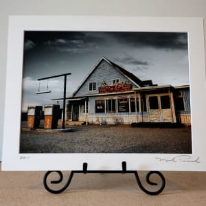 The Last Chance Cafe by Mark Peacock  Image: Photo print with matte