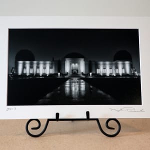 Griffith Observatory by Mark Peacock  Image: Photo print with matte