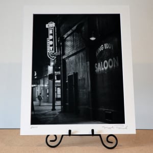 King Eddy Saloon by Mark Peacock  Image: Photo print with matte