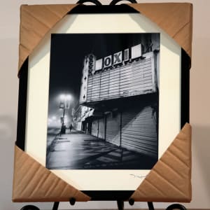 Broadway in the Mist by Mark Peacock  Image: Framed archival photographic print 