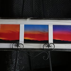 Joshua Tree Sunset Triptych 