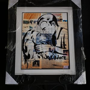 Je t’adore by Mark Peacock  Image: Framed Print