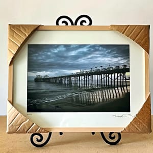 The Malibu Pier by Mark Peacock  Image: Framed Photograph