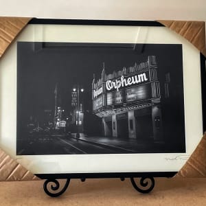 Orpheum Theatre - South Broadway by Mark Peacock  Image: Framed Print